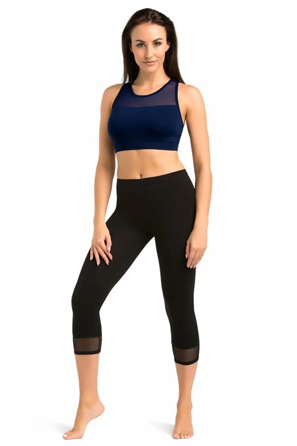 Legging court noir