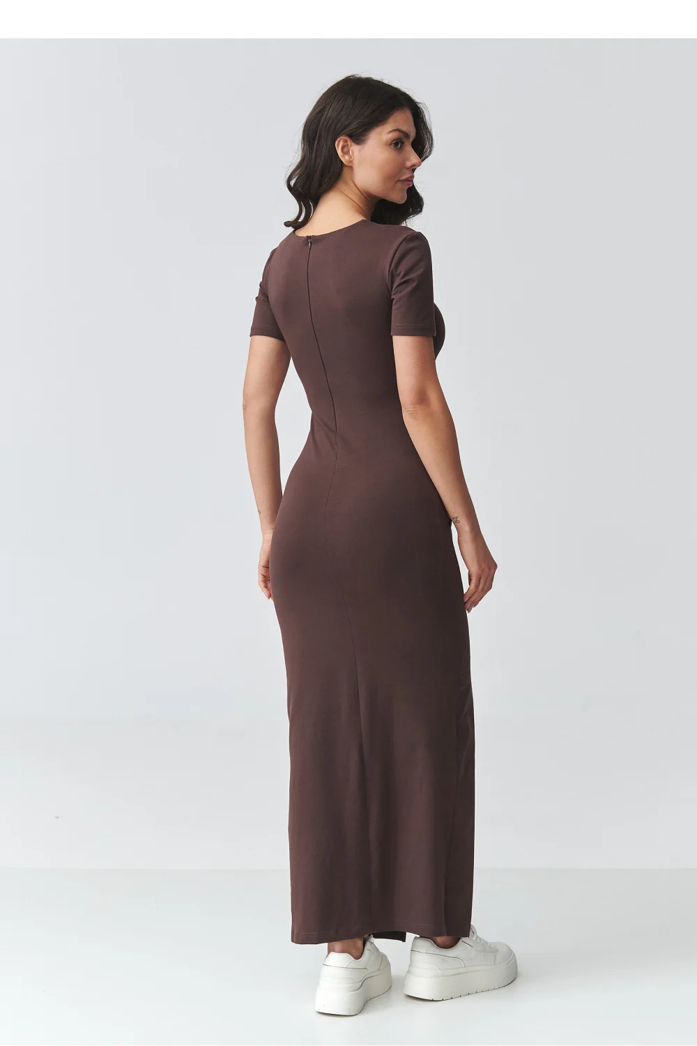 Robe de jour brune – Image 3