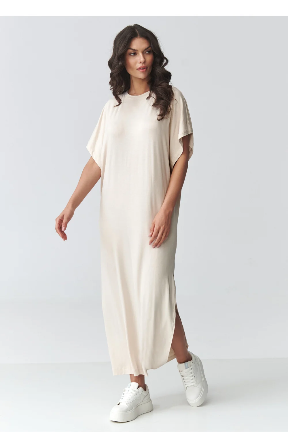 Robe de jour beige – Image 2