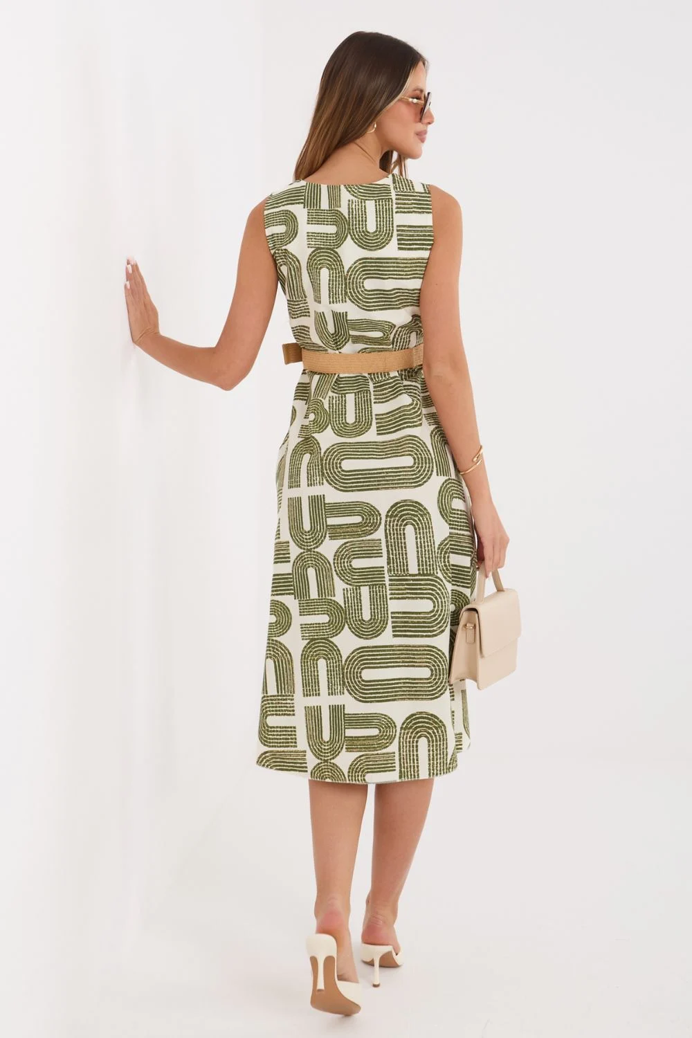 Robe de jour verte – Image 4