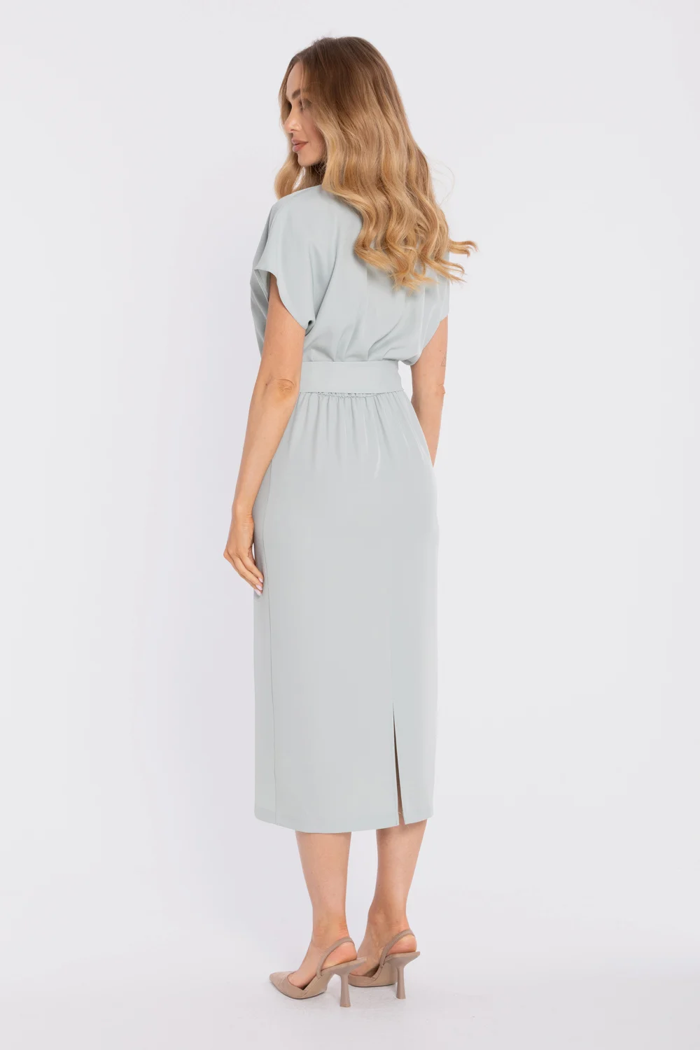 Robe de cocktail verte – Image 3