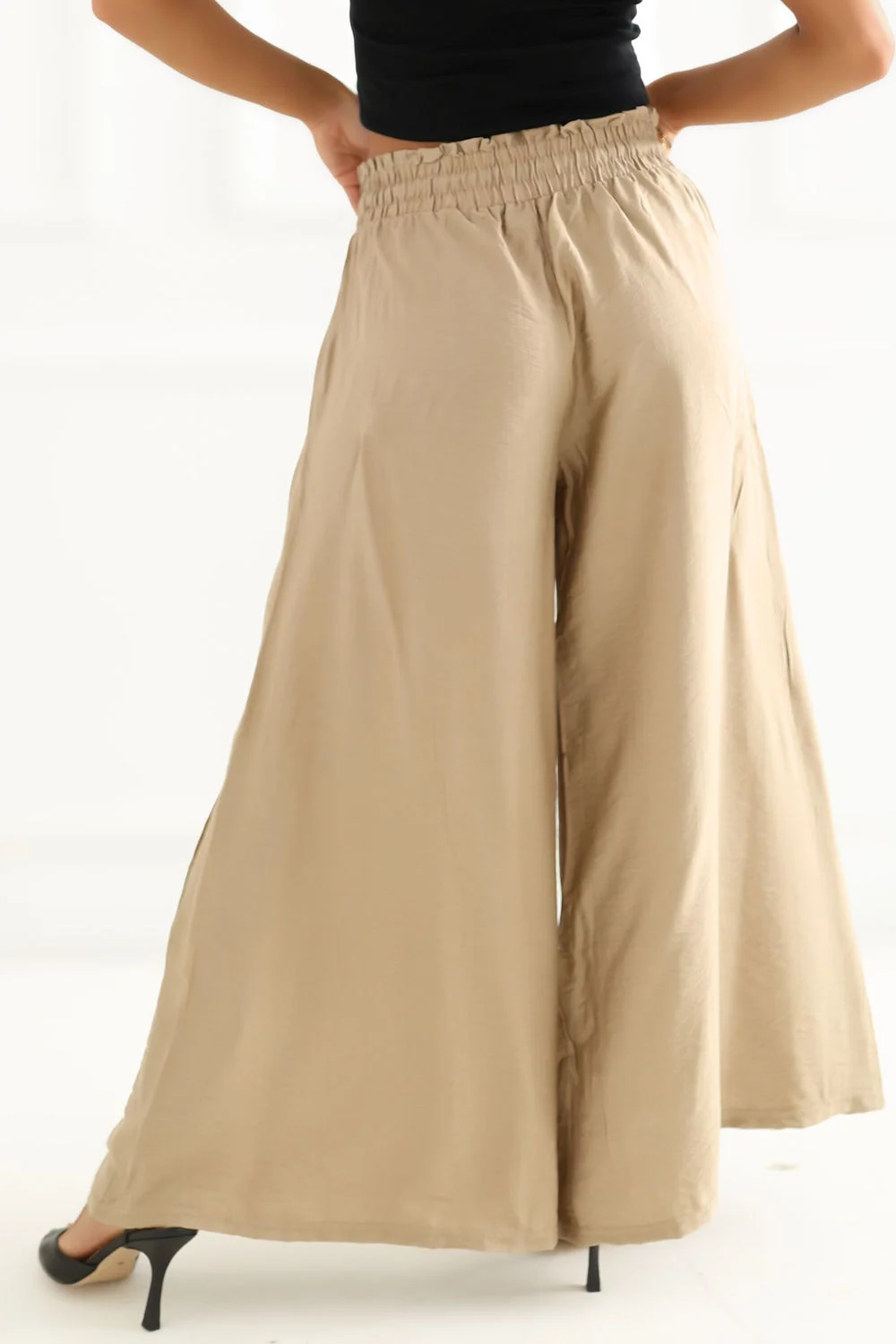 Pantalon femme brun – Image 3