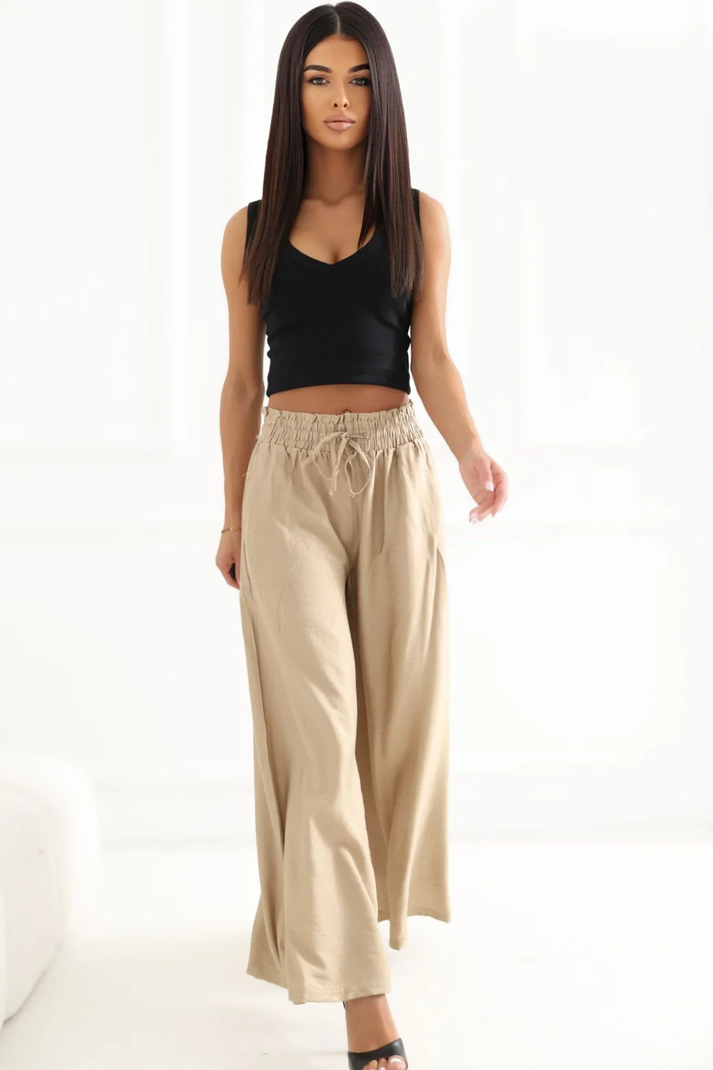 Pantalon femme brun – Image 4