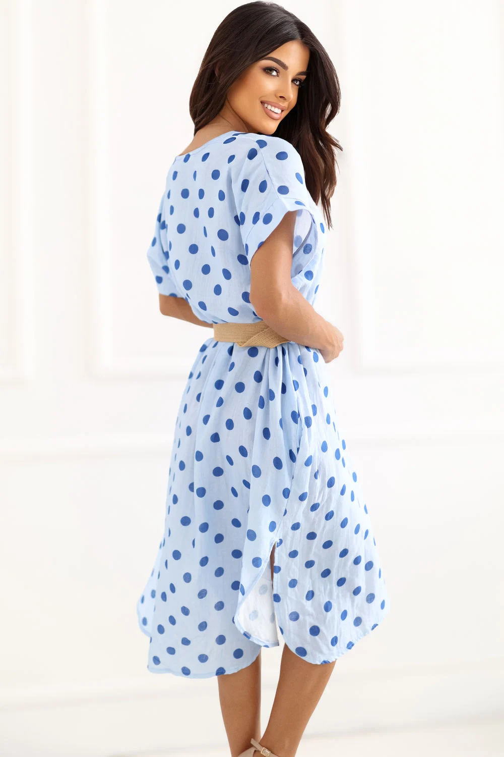 Robe de jour bleue – Image 3