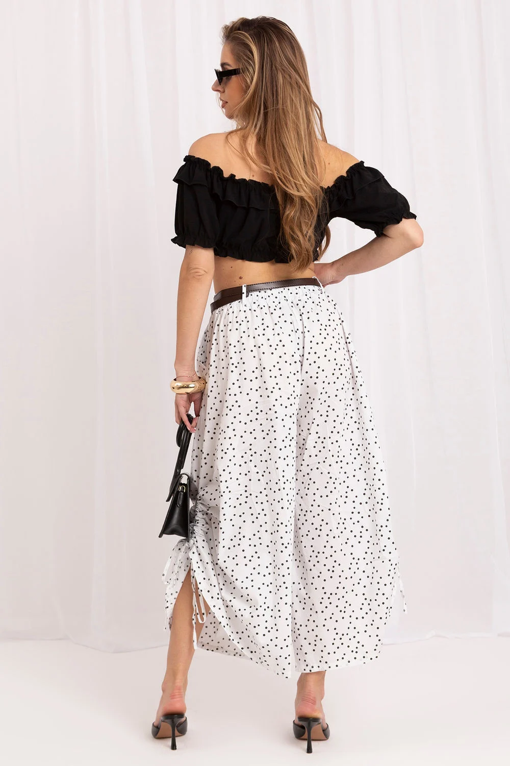 Pantalon femme blanc – Image 3