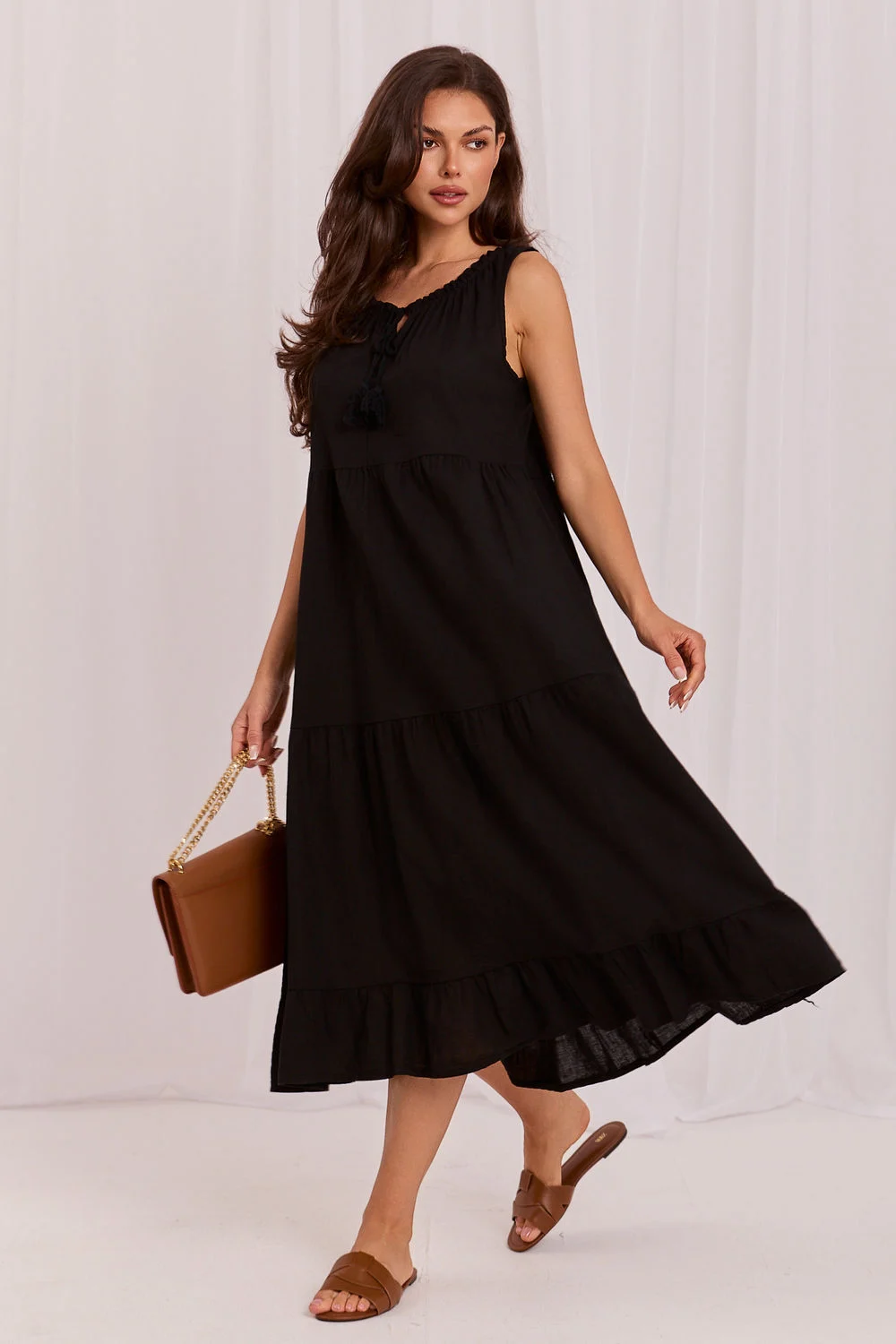 Robe de jour noire – Image 2