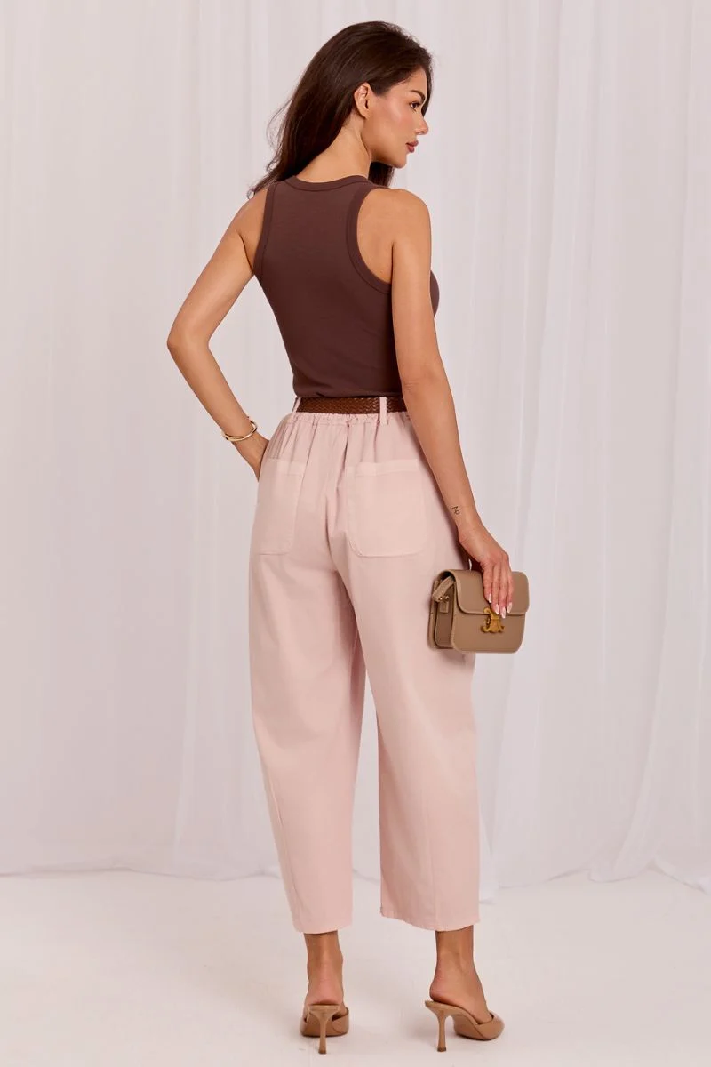 Pantalon femme rose – Image 3