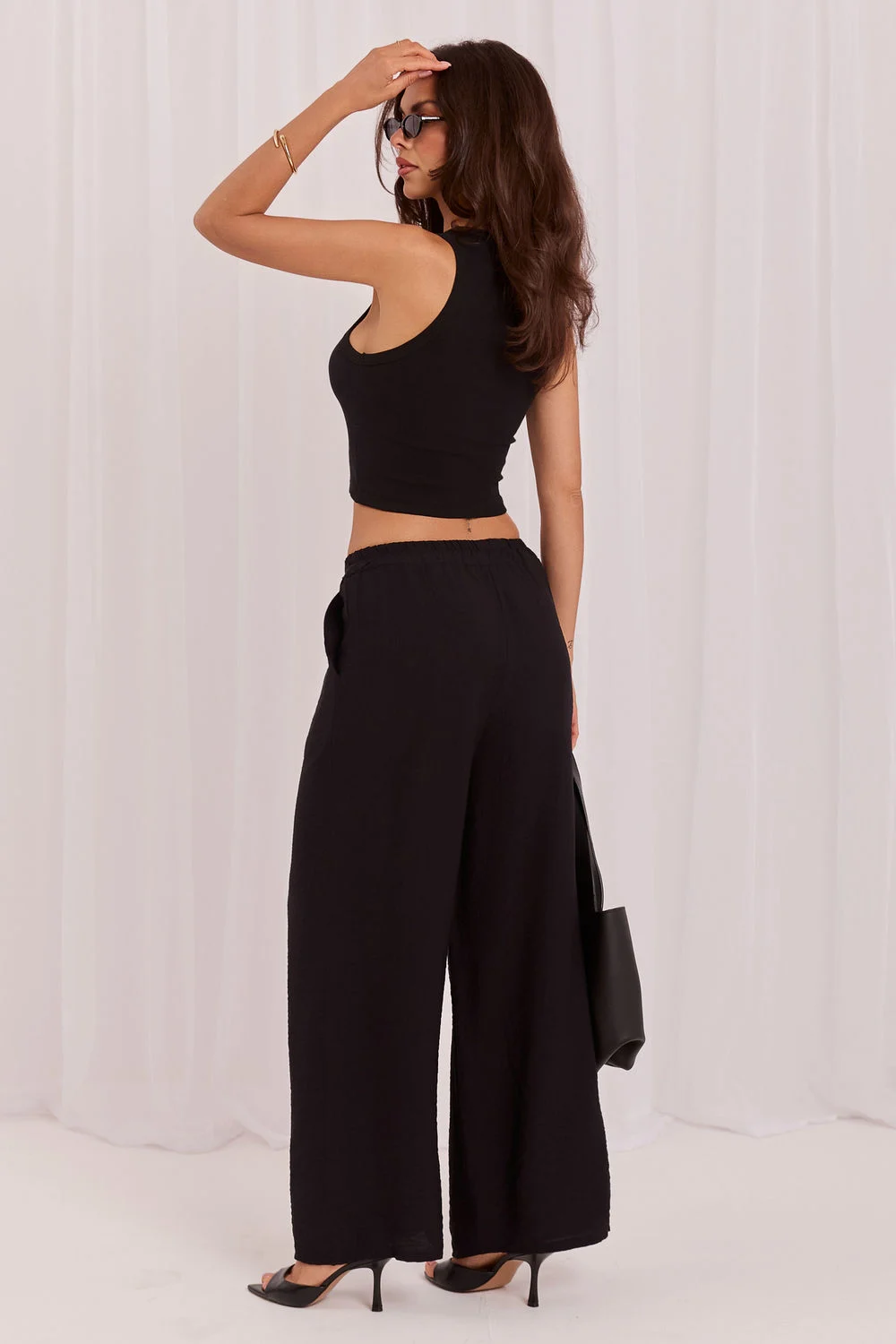 Pantalon femme noir – Image 3