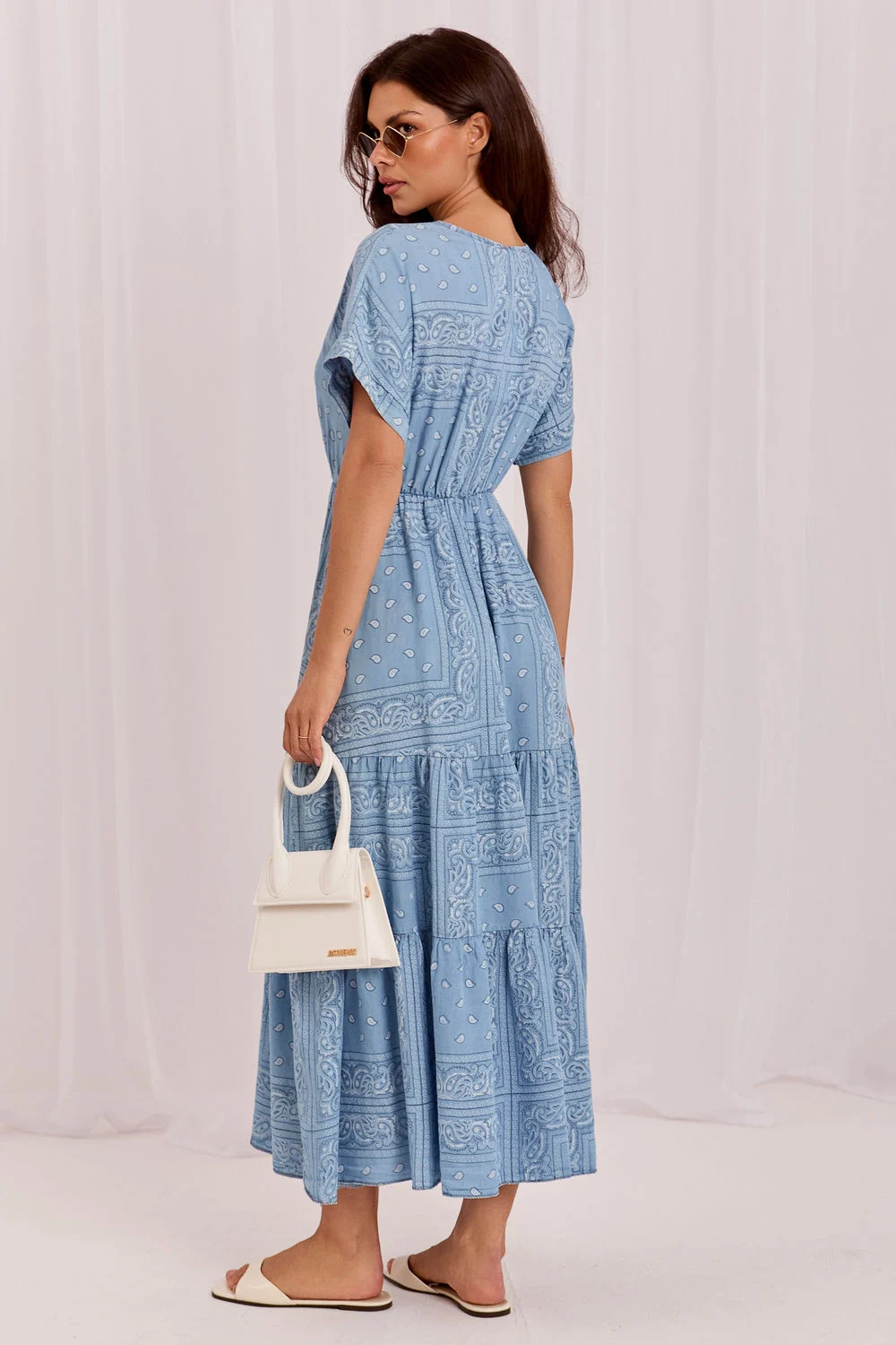 Robe de jour bleue – Image 2
