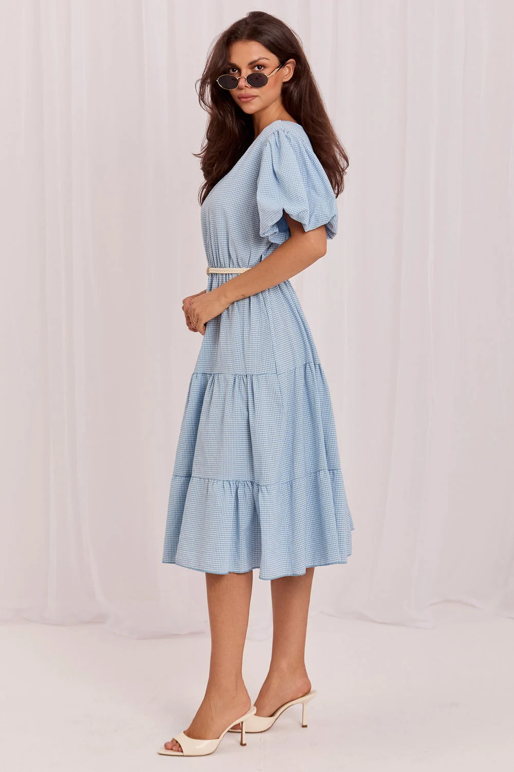 Robe de jour bleue – Image 2