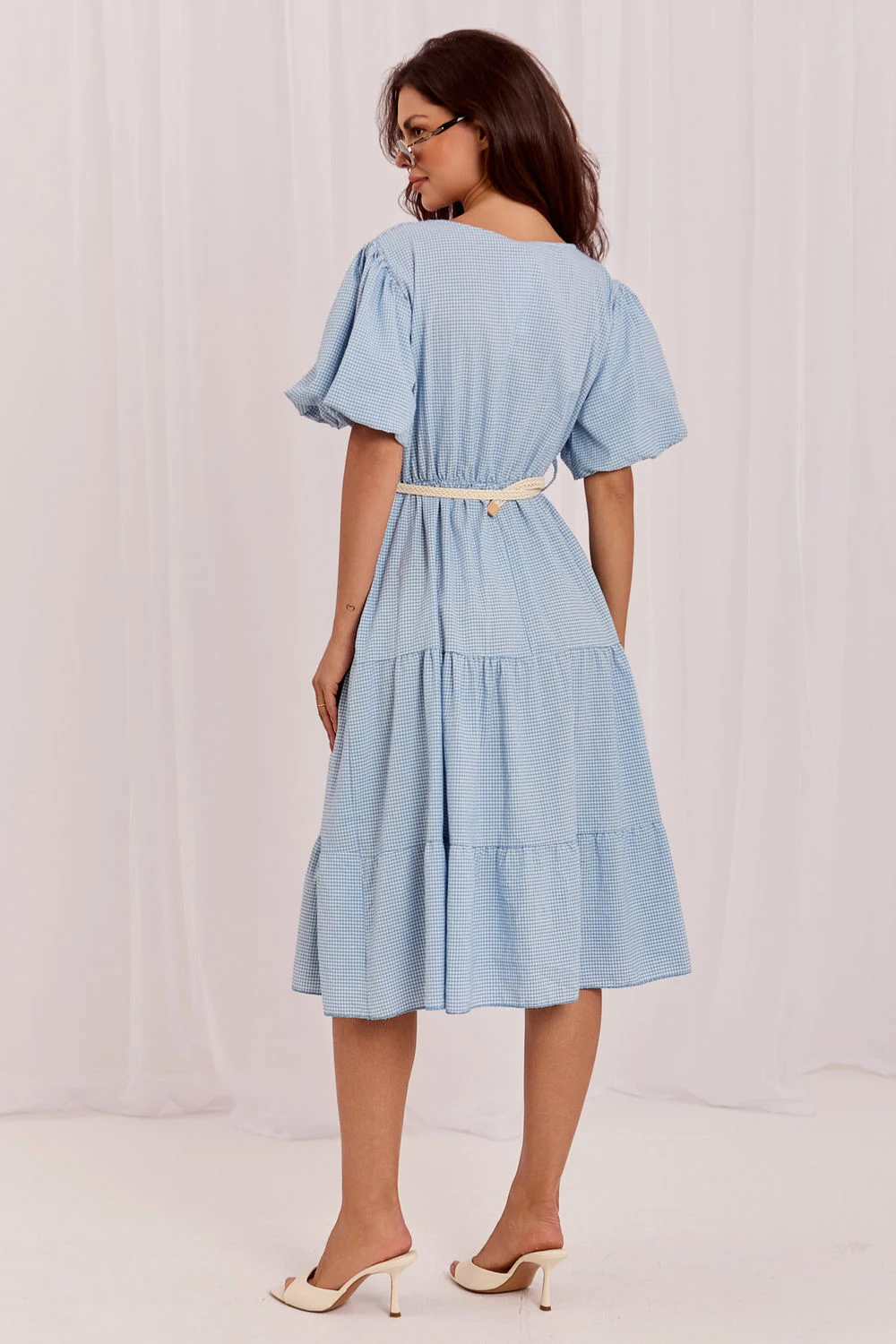 Robe de jour bleue – Image 3