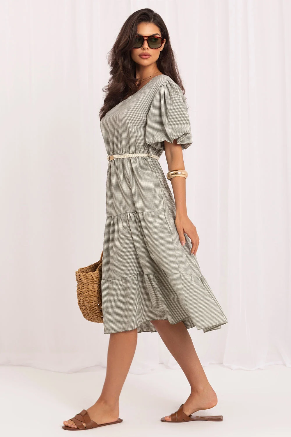 Robe de jour verte – Image 2