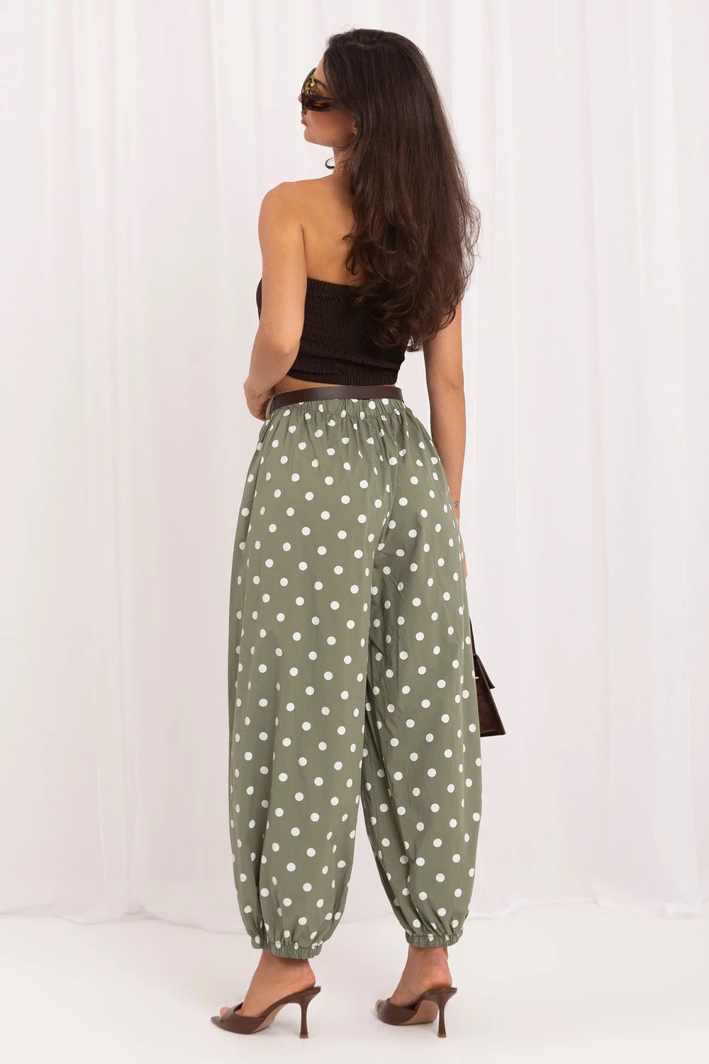 Pantalon femme vert – Image 3
