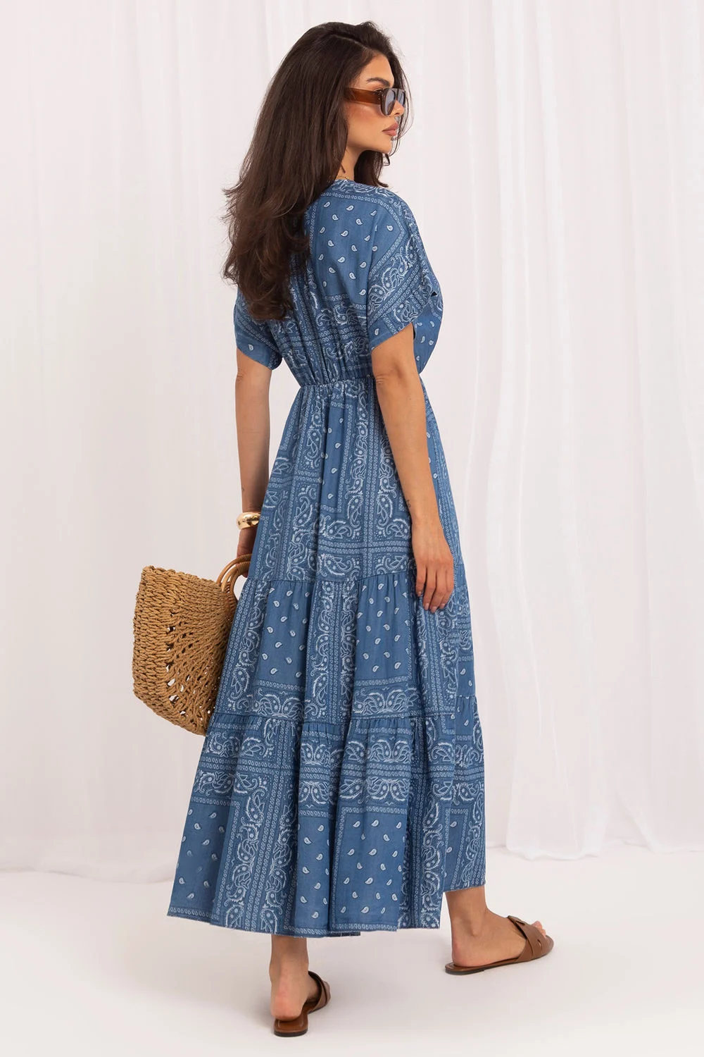 Robe de jour bleue – Image 2