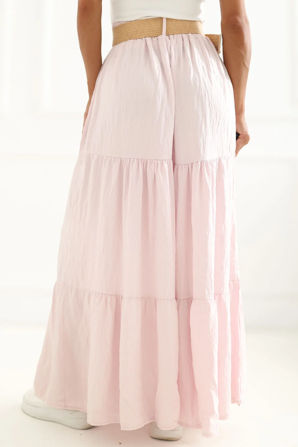 Jupe longue rose – Image 3