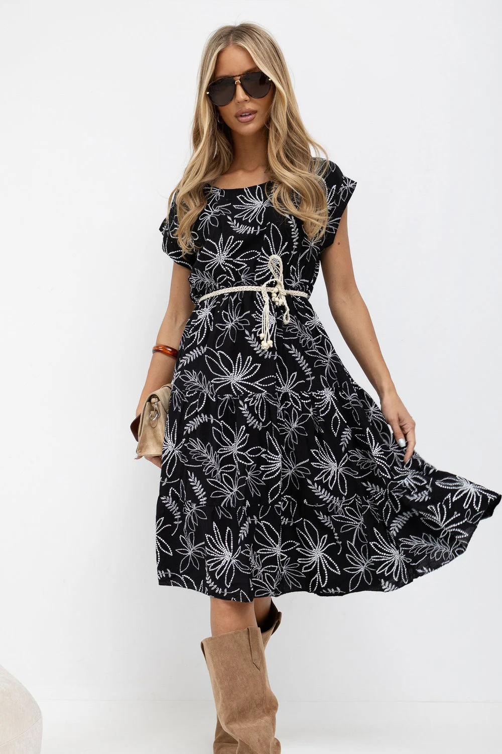 Robe de jour noire