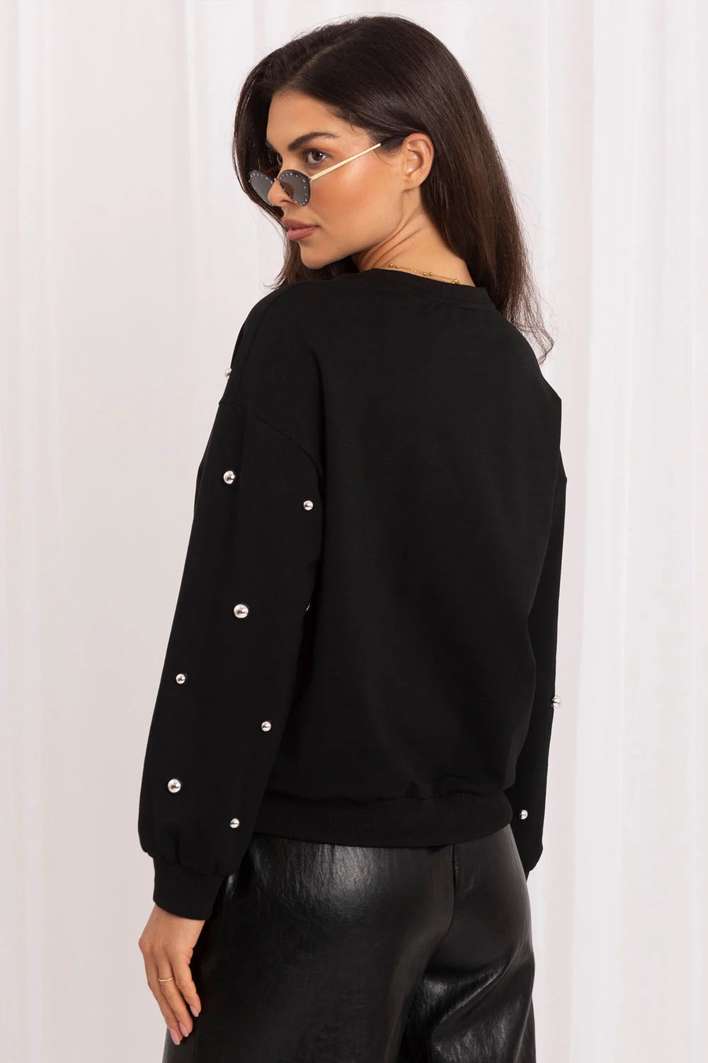 Sweatshirt noir – Image 3