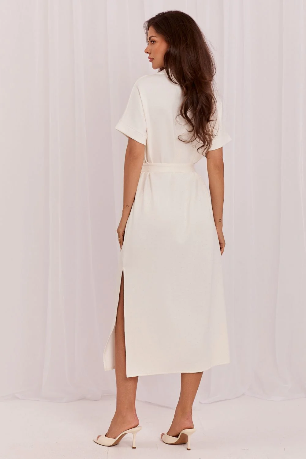 Robe de jour beige – Image 4