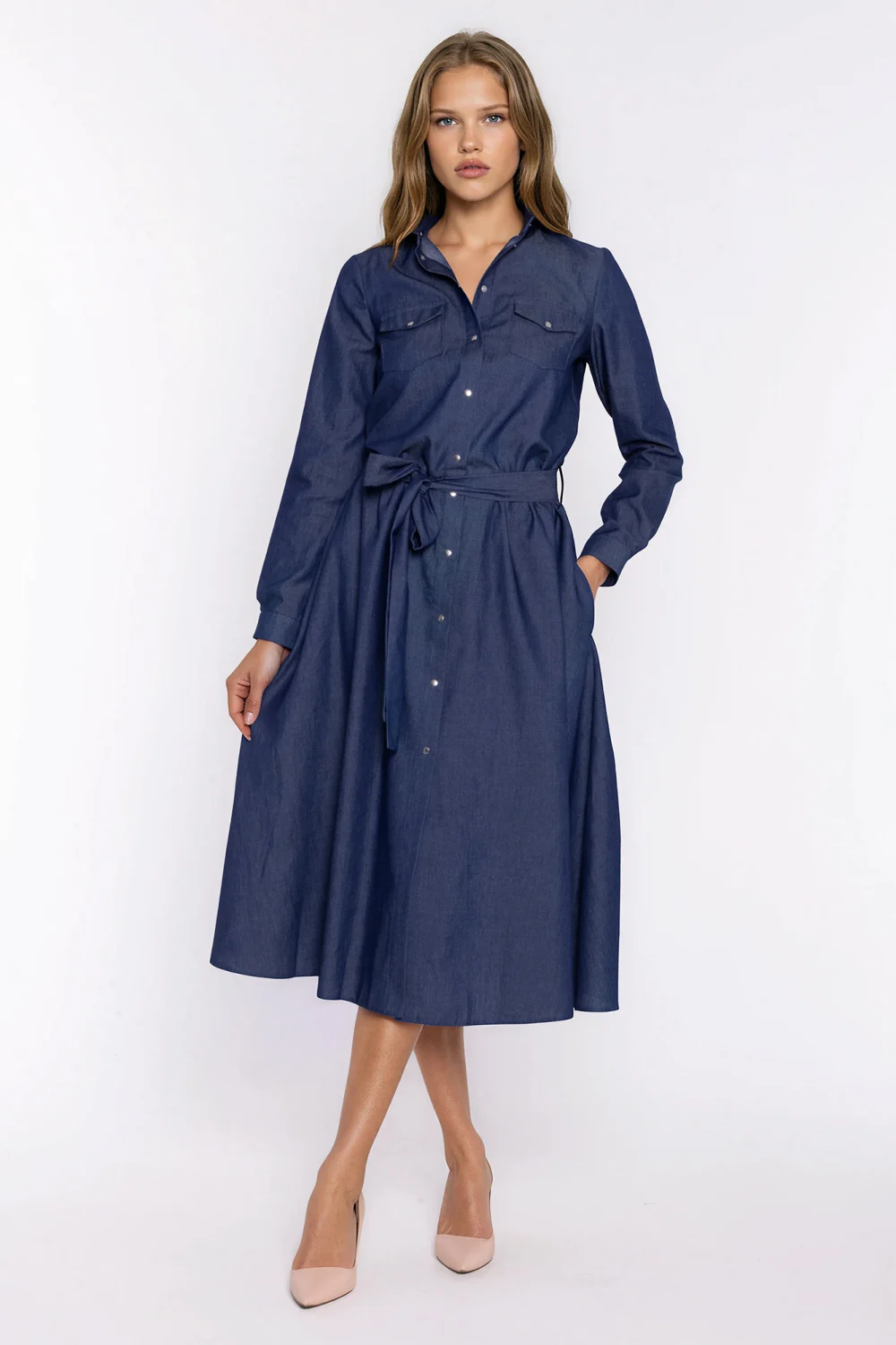 Robe de jour bleue – Image 2