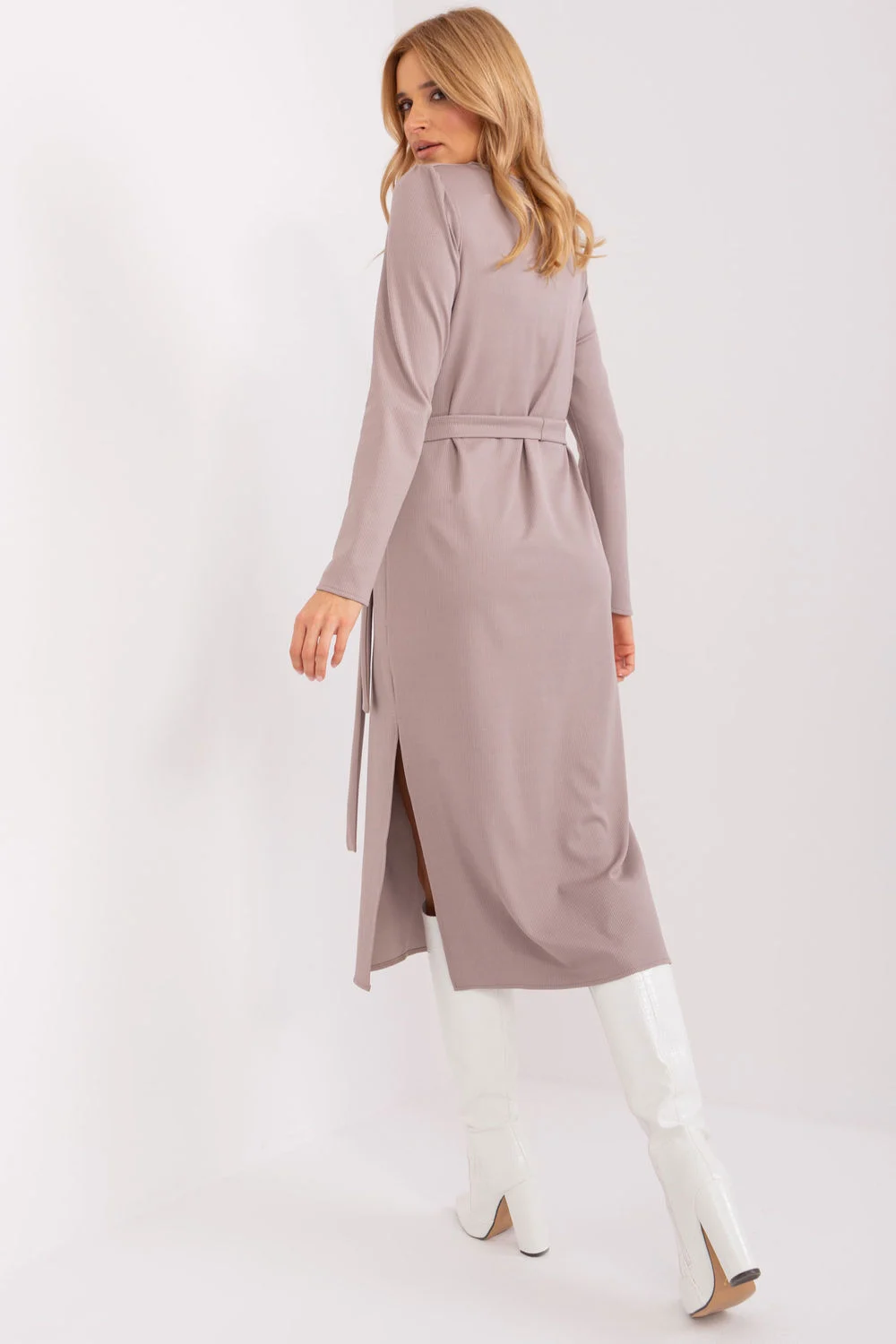 Robe de jour beige – Image 3