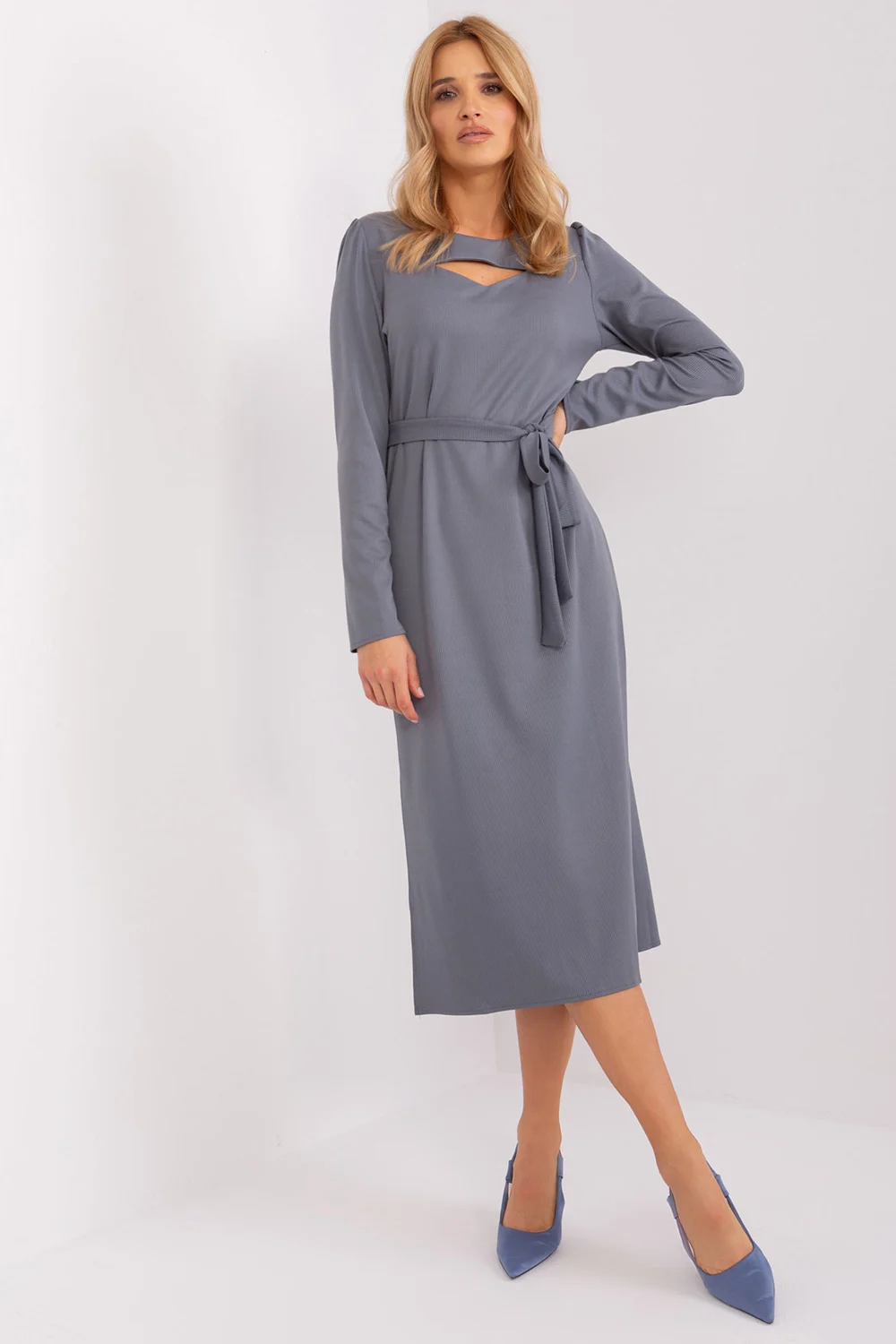 Robe de jour grise – Image 3
