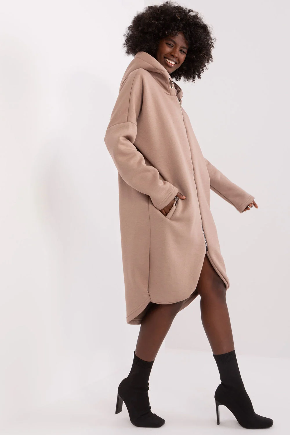 Sweatshirt beige – Image 2