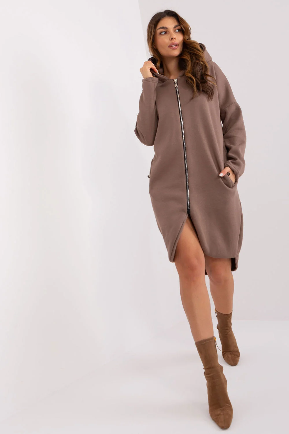 Sweatshirt brun