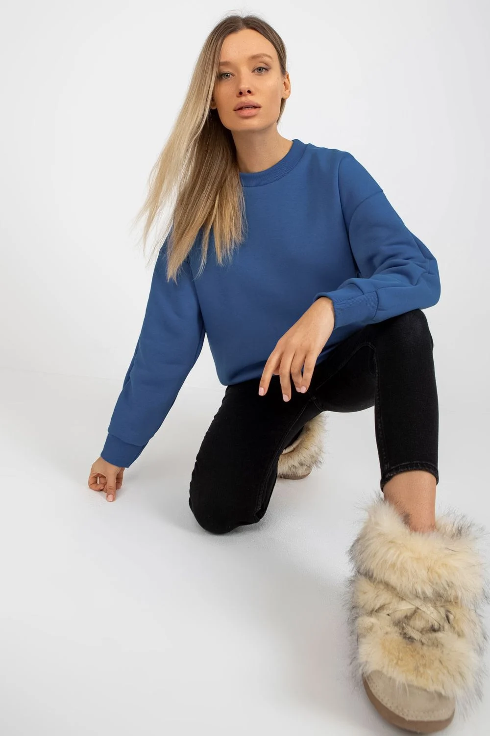 Sweatshirt bleu – Image 4