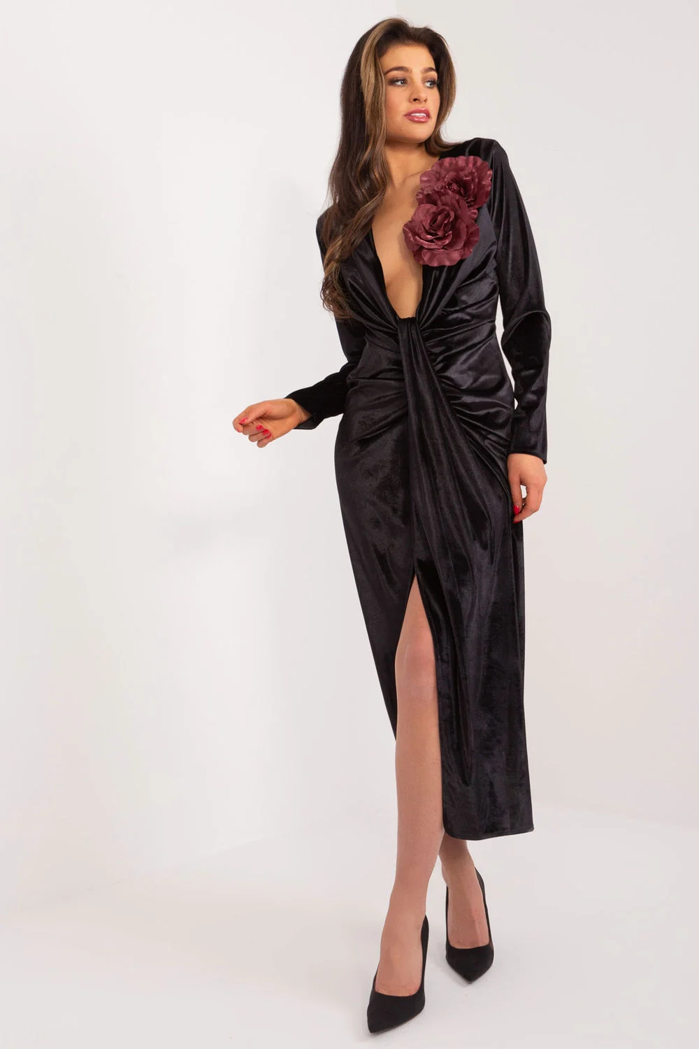 Robe de soirée noire