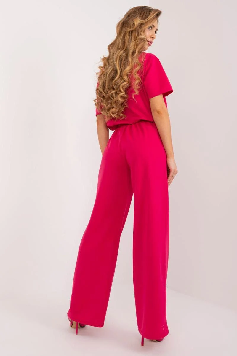 Pantalon femme rose – Image 3
