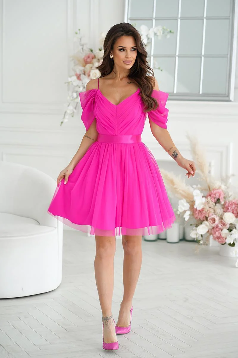 Robe de soirée violette – Image 2