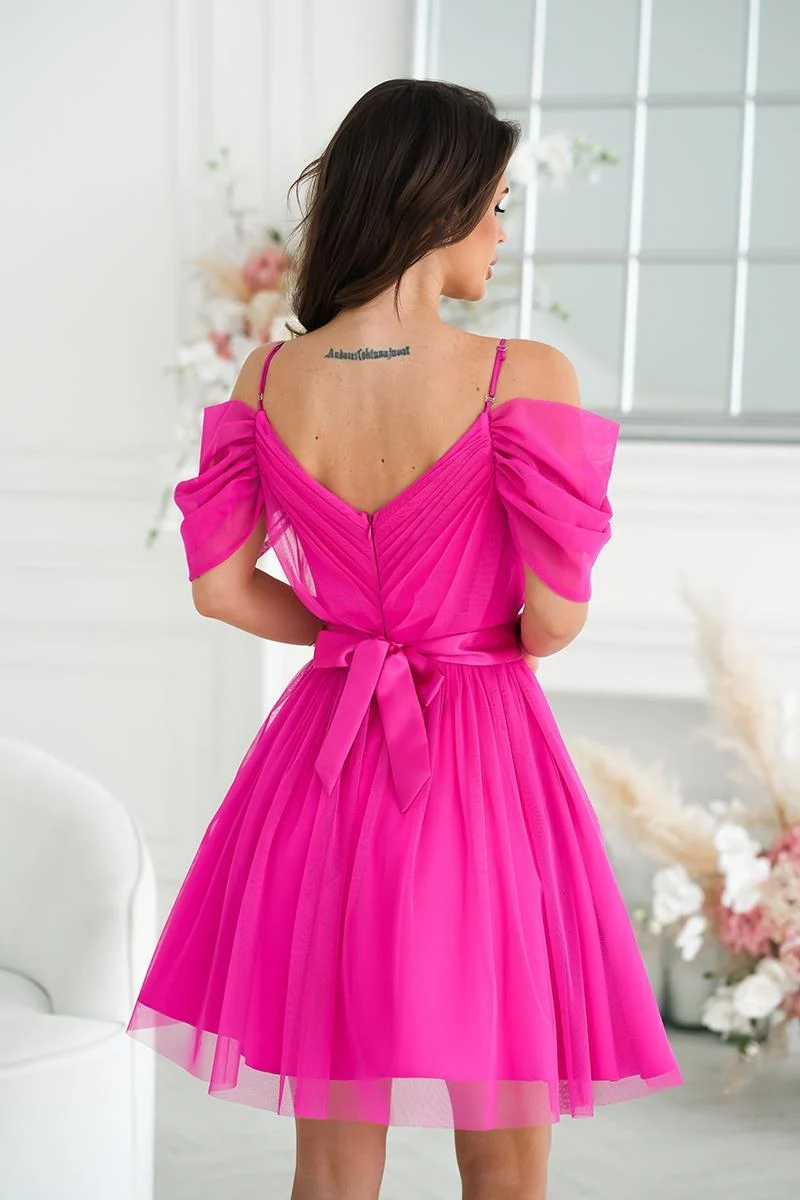 Robe de soirée violette – Image 3