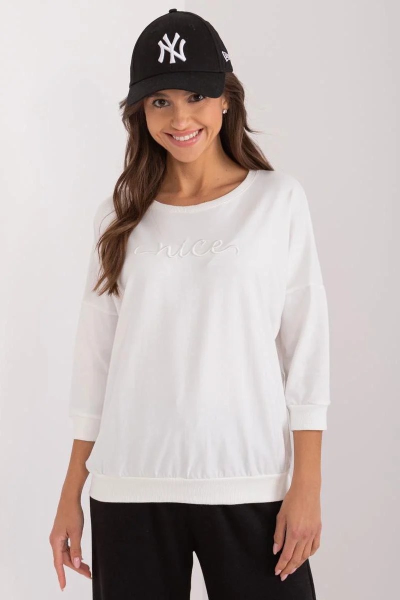 Sweatshirt beige