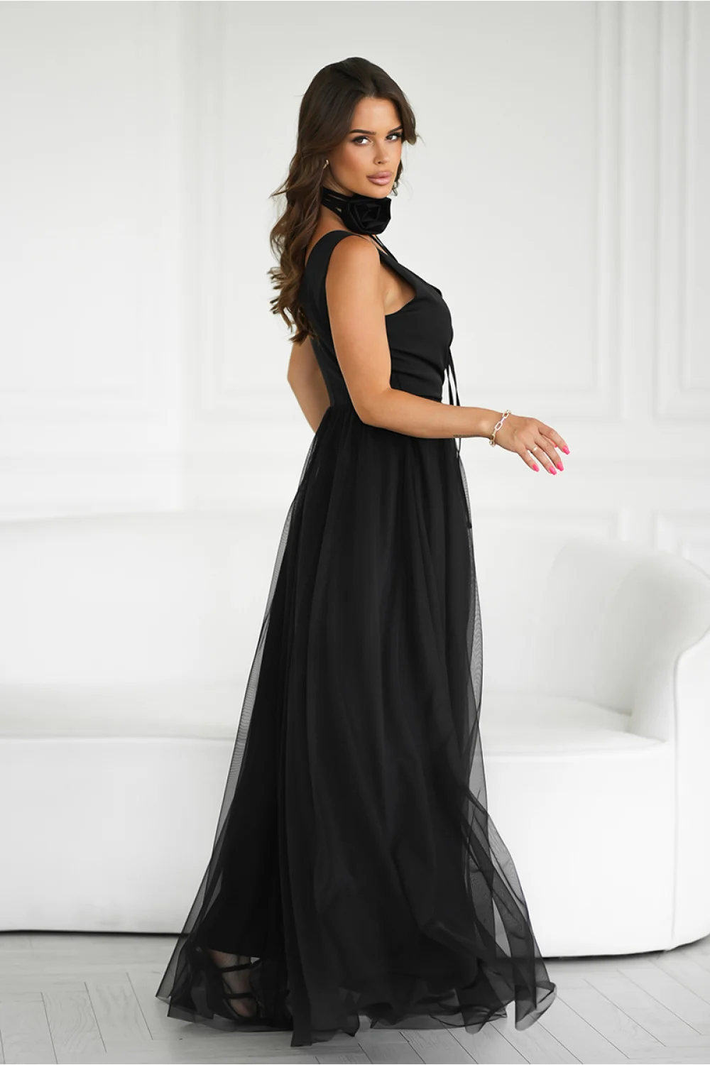 Robe longue noire – Image 3