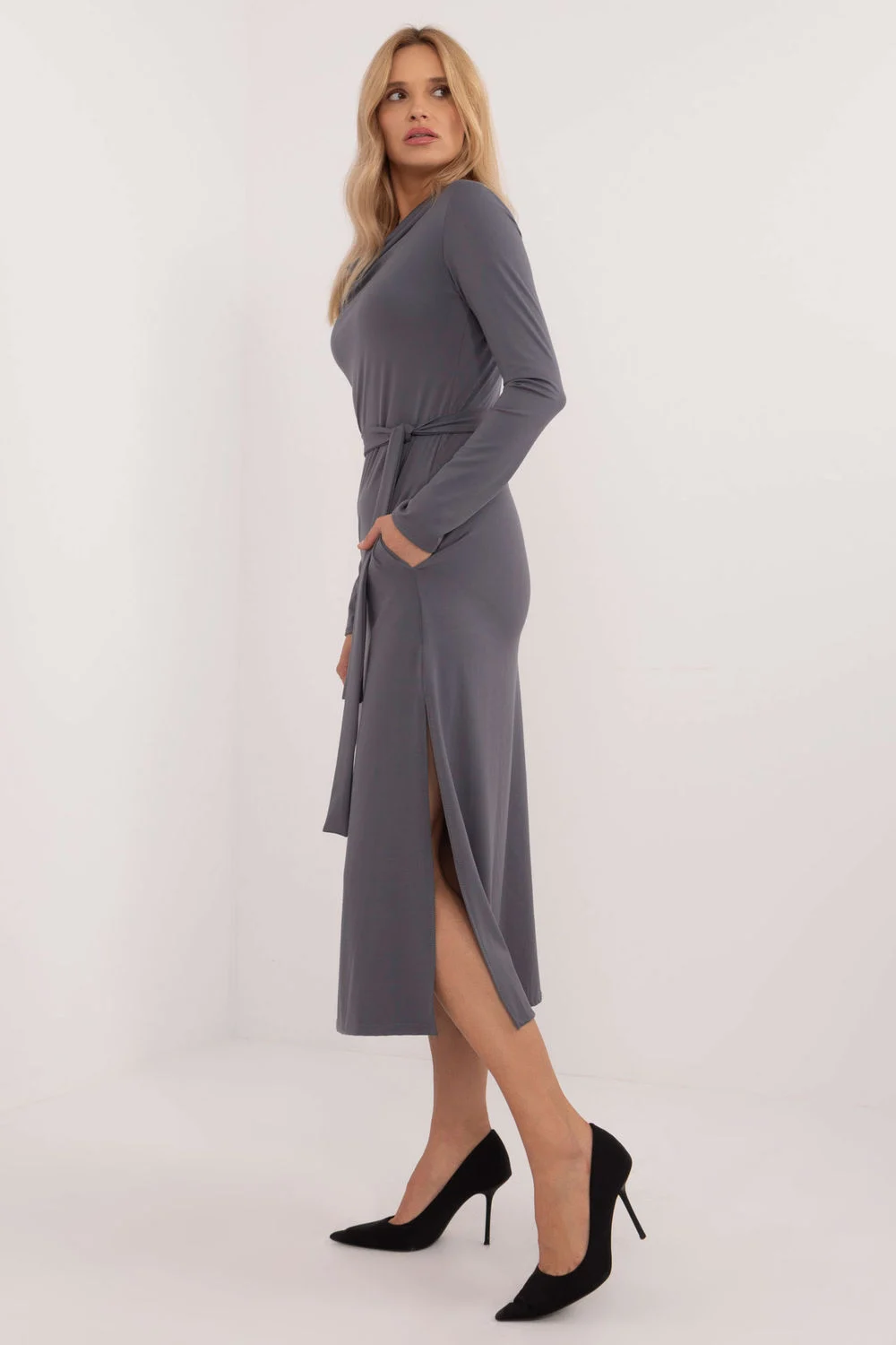 Robe de jour grise – Image 2