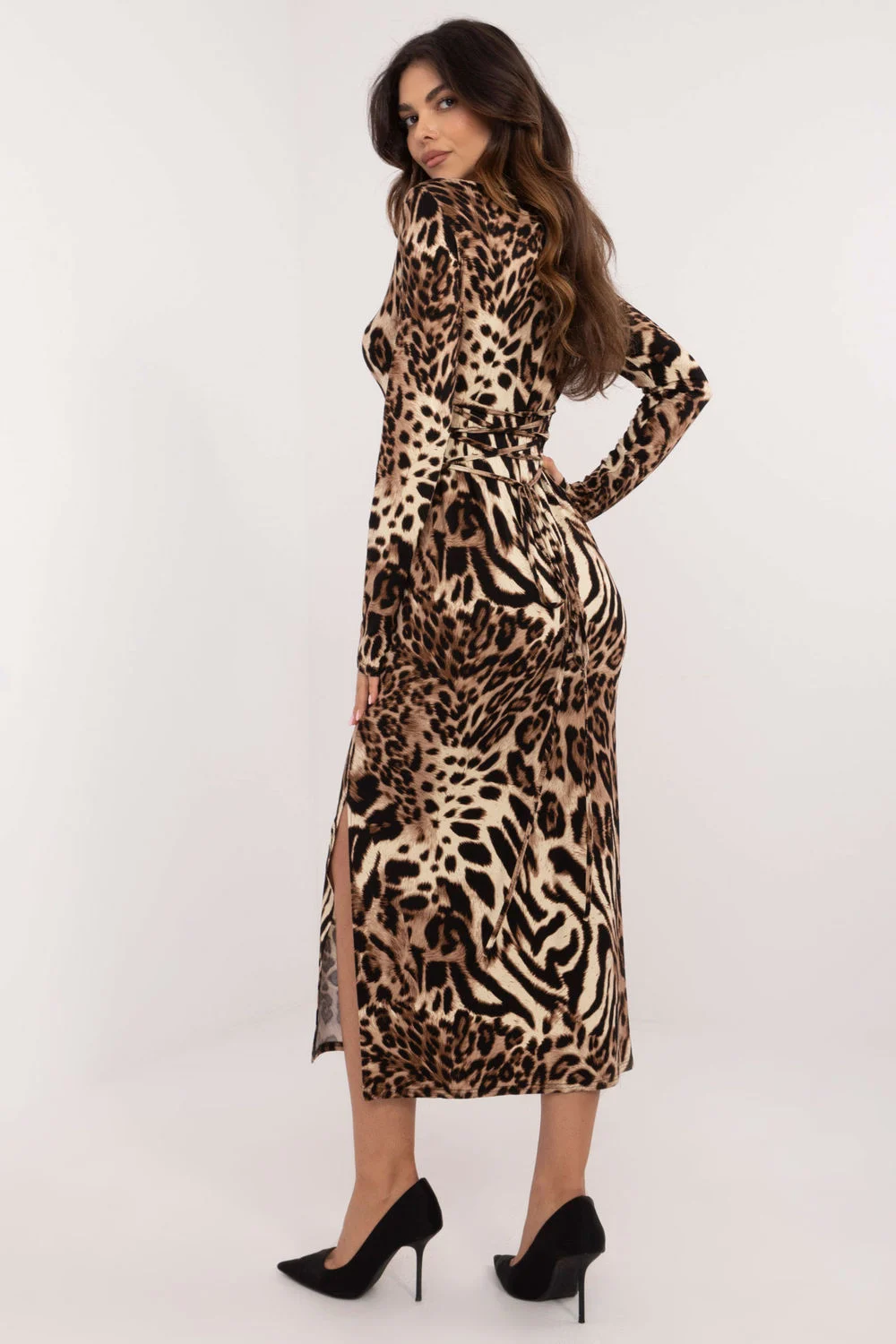 Robe de jour beige – Image 3