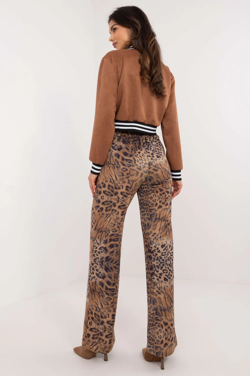 Pantalon femme brun – Image 3