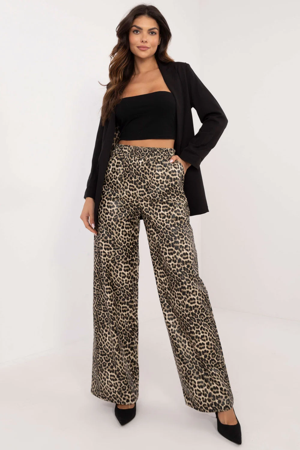 Pantalon femme beige