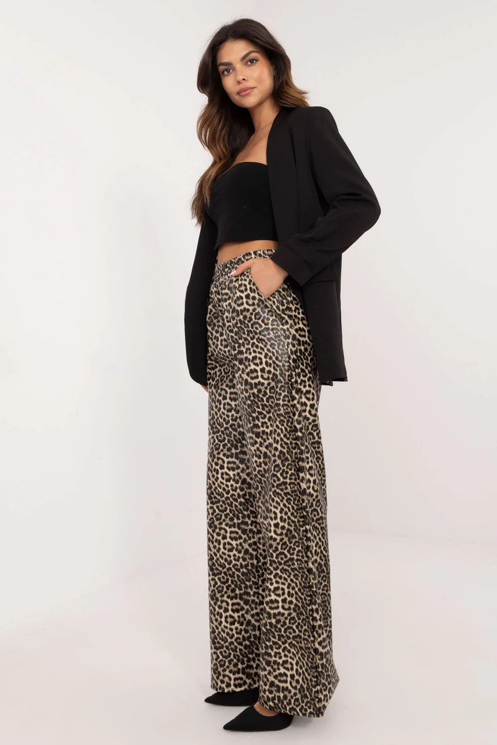 Pantalon femme beige – Image 3