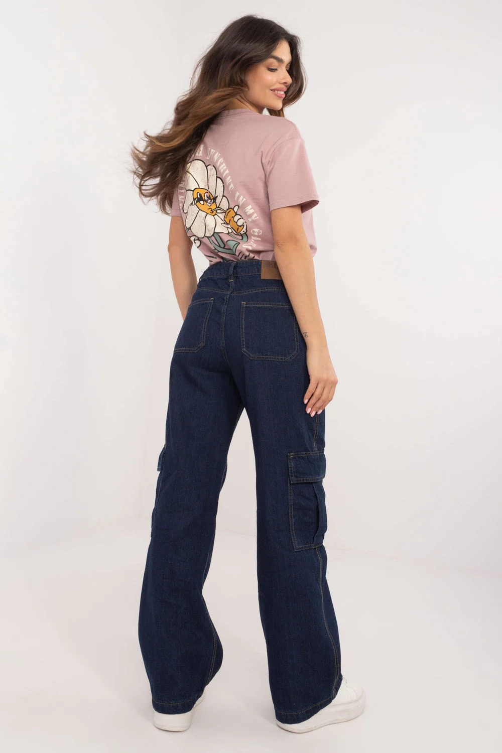 Jean bleu marine – Image 3