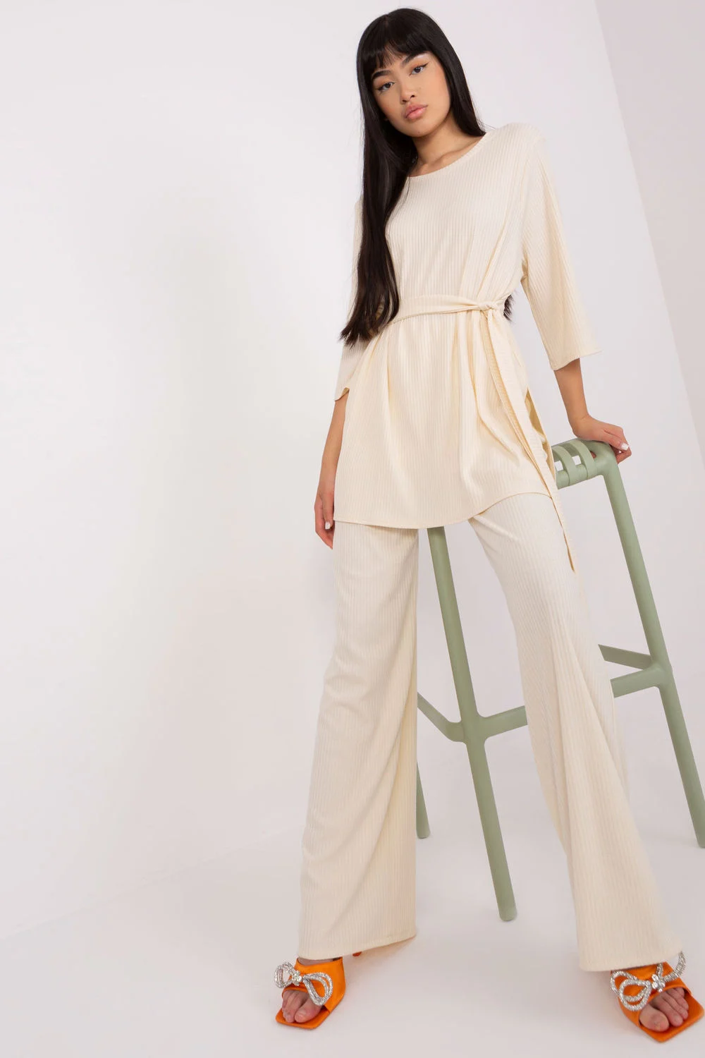 Ensemble beige