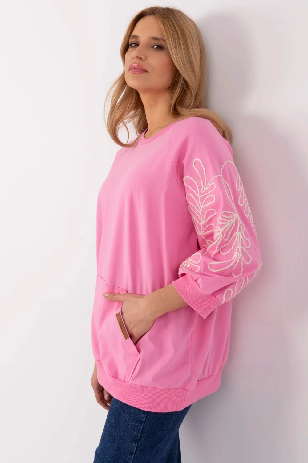 Sweatshirt rose – Image 2