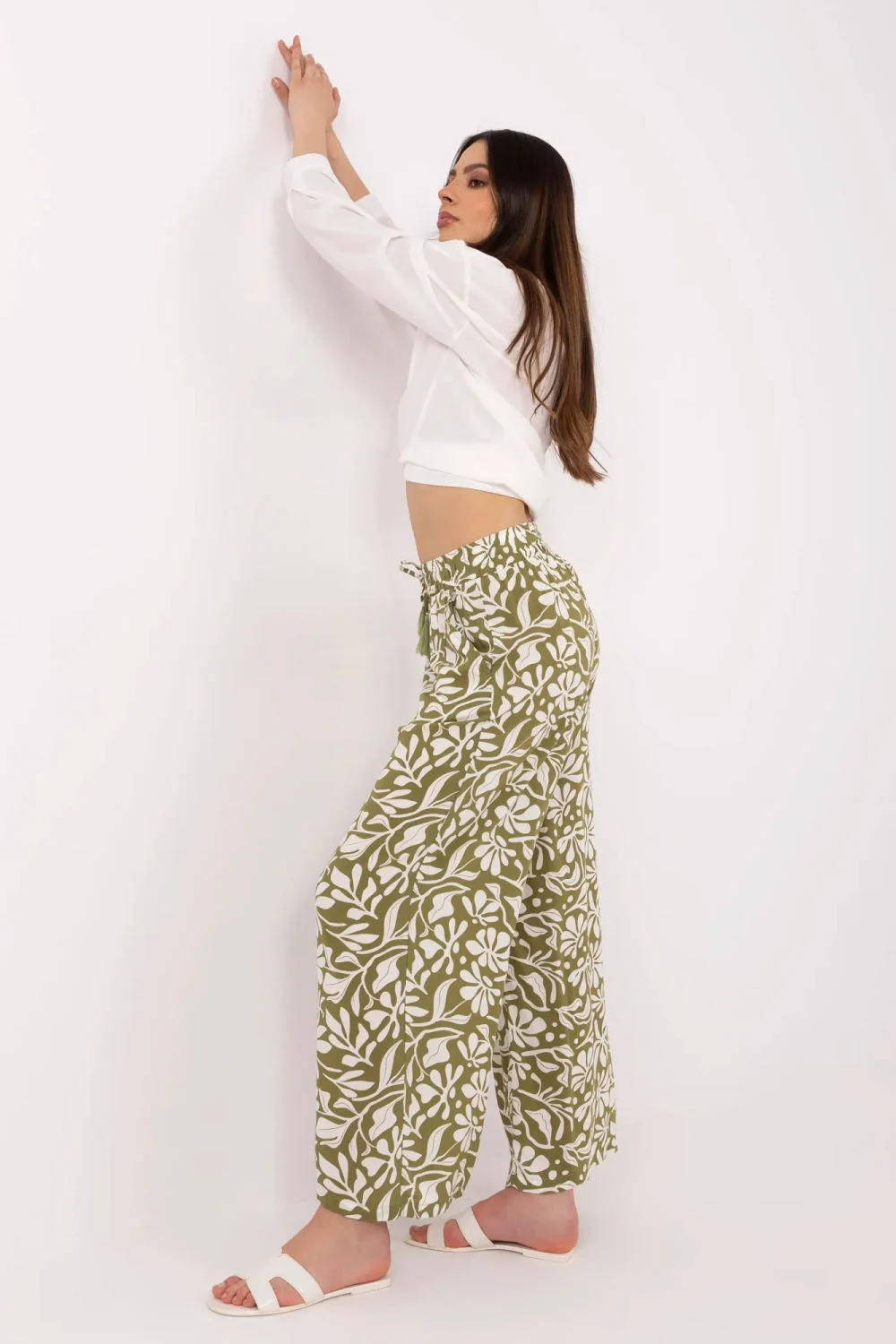 Pantalon femme vert – Image 2