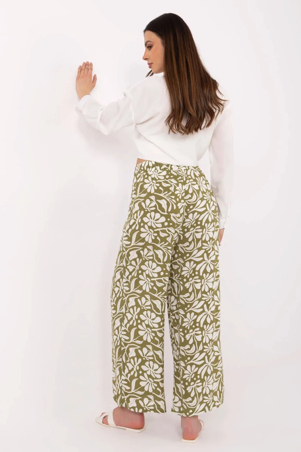 Pantalon femme vert – Image 3