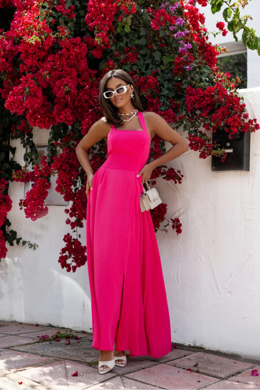 Robe de jour rose