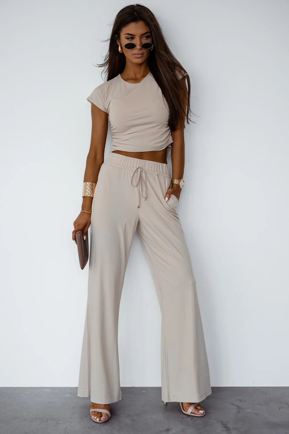 Ensemble beige