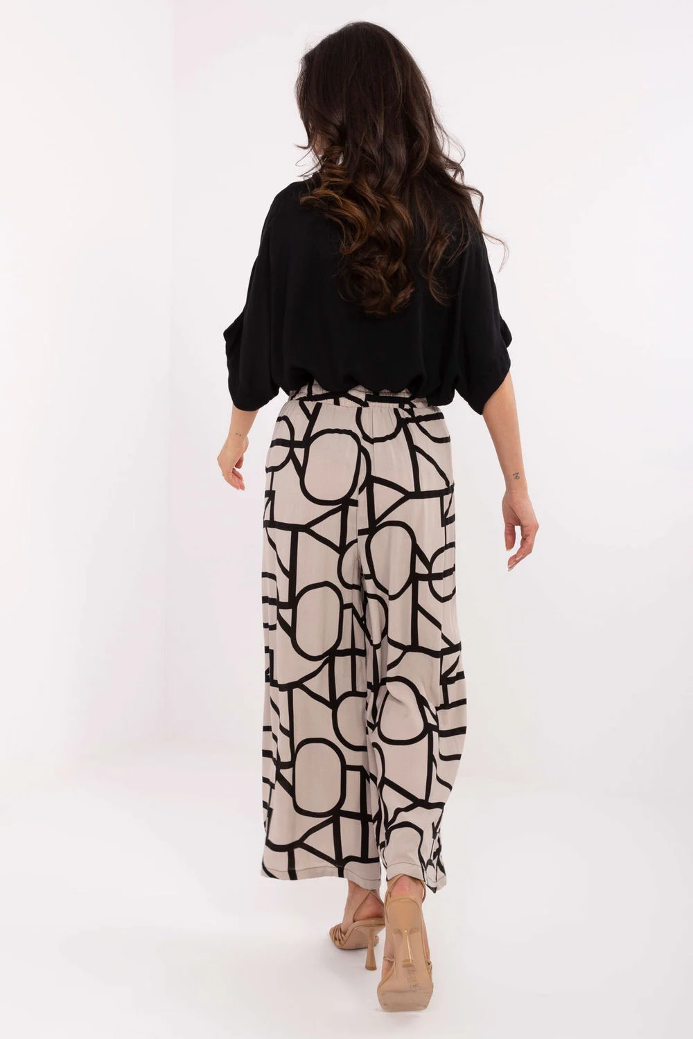Pantalon femme beige – Image 3
