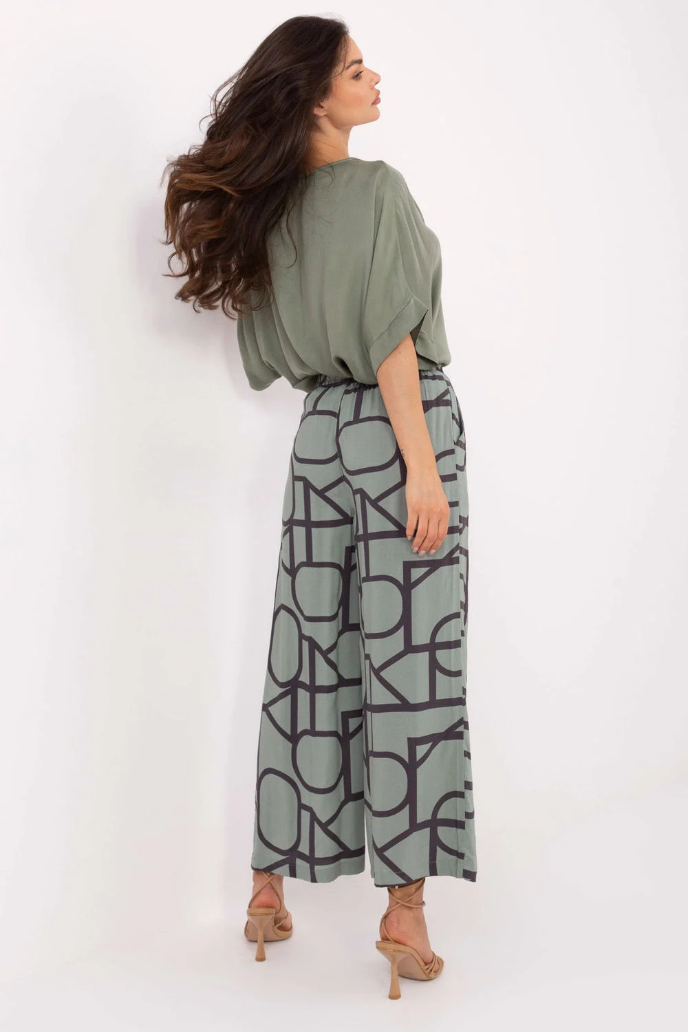 Pantalon femme vert – Image 3