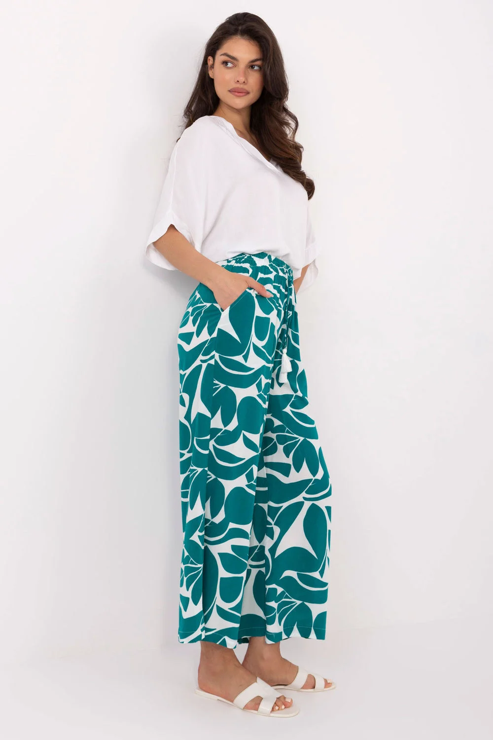 Pantalon femme vert – Image 2
