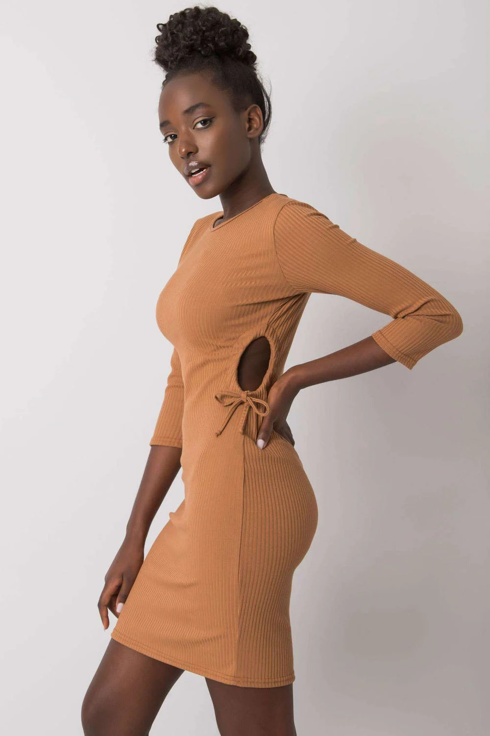 Robe de jour brune – Image 2